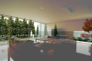 旭川のコートハウス・ガーデンのCG